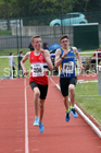 Boys under-15s 1500 metres, 2019 North Eastern Track and Field Champs., Middlesbrough. Photo:  David T. Hewitson/Sports for All Pics